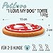 PetLove Hundetorte I Love My Dog (90g) • Geburtstagstorte für Hunde • Geschenk für Hunde • Geburtstagskuchen Hund • Handgemacht in Italien