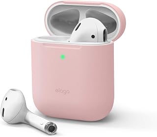 Capa elago Skinny AirPods projetada para Apple AirPods 1 e 2, Lovely Pink