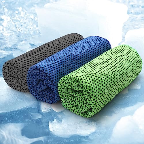 冷感タオル クールタオル スポーツクール 冷却タオル 大判100CM*30CM 冷感繊維使用 熱中症対策 ひんやりタオル 冷感持続 UVカット 吸汗速乾 運動 水泳 登山 旅行 携帯便利 暑さ対策グッズ 防臭 首 汗拭きタオル 男 女 老人 子供 こども 夏のプレゼント (グレー、ブルー、グリーンの3色) 冷感タオル クールタオル スポーツクール 冷却タオル 大判100CM*30CM 冷感繊維使用 熱中症対策 ひんやりタオル 冷感持続 UVカット 吸汗速乾 運動 水泳 登山 旅行 携帯便利 暑さ対策グッズ 防臭 首 汗拭きタオル 男 女 老人 子供 こども 夏のプレゼント (グレー、ブルー、グリーンの3色)