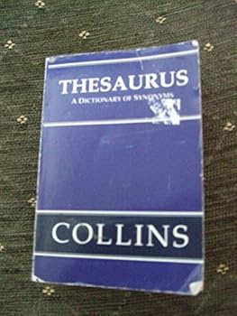 Paperback Collins Thesaurus Book