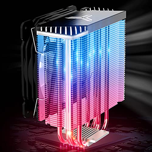 Jonsbo Cr1400 Rgb Cpu Air Cooler, 4 Heat-Pipes, 126Mm Rgb Cpu Fan, Removable 92Mm Pwm Fans, Fins Bending, 4-Pin Rgb Cpu Cooler, Rgb Lighting For Amd Ryzen/Intel Lga 1700 115X, Black #TOP7