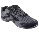 Bundle- 4 Items - Very Fine Mens Womens Unisex Practice Dance Sneaker Split Sole VFSN012 Pouch Bag S