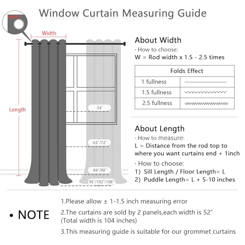 Image of Kids Blackout Curtains for Girls Bedroom,Pom Pom Curtains 50x95 in | 100% Blackout Light Blocking Drapes,Nursery Curtains,Room Darkening,Thermal Insulated Grommet Drape,Red,Cute,2 Panels Set