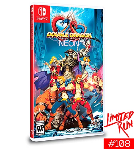 Double Dragon NEON Limited Run 108 jeu PS4 import américain pour console Playstation