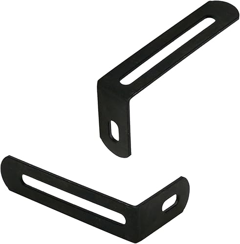 Miniatura 5 de KUMGROT Soporte de estante de acero inoxidable, soporte ajustable en L, soporte de esquina de 90 grados, con ranura resistente, 2.480 x 1.280 x