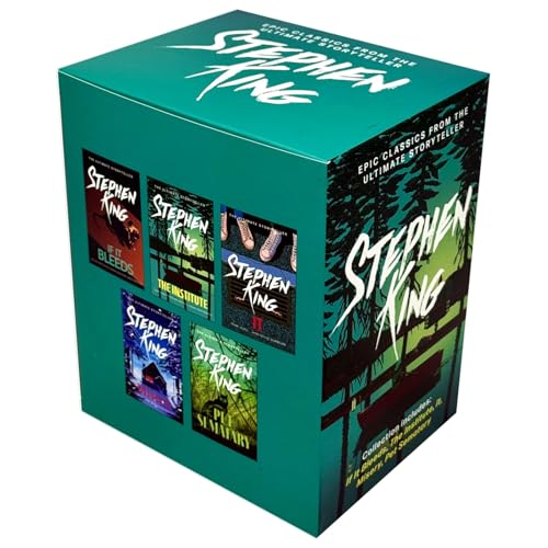 Image of Stephen King Classic Collection 5-Book Box Set - If It Bleeds, The Institute, IT, Misery, Pet Sematary