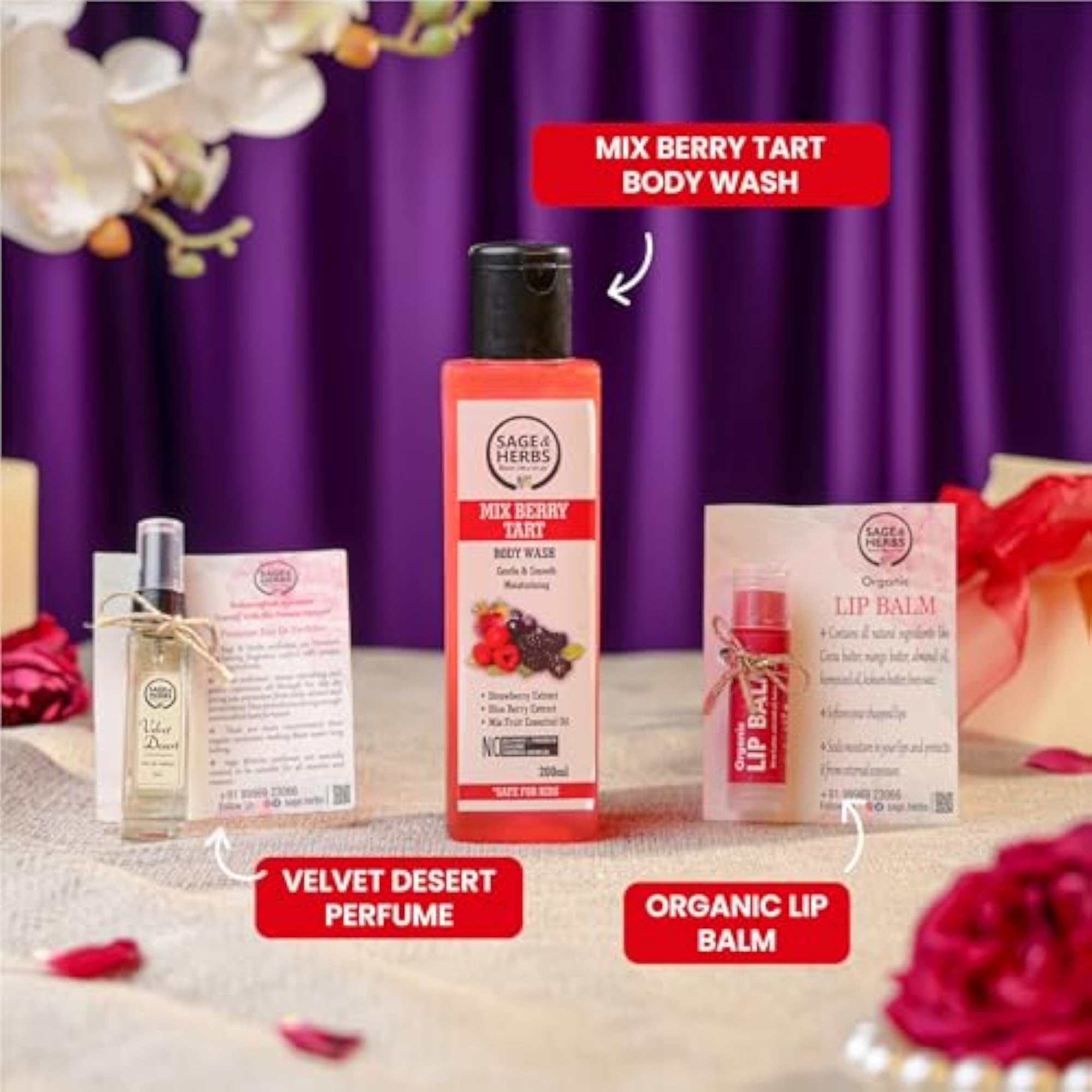 Love Indulgence Gift Hamper for Women, Premium Self-Care Set