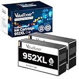Valuetoner Remanufactured Ink Cartridges Replacement for HP 952XL Black 952 XL Ink Cartridges Combo Pack High Yield for OfficeJet Pro 8710 8720 7740 8210 8715 8740 7720 8702 Printer (2-Black)