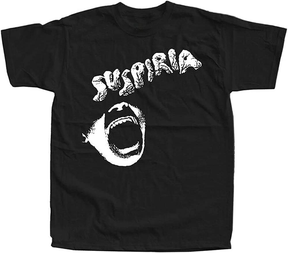 CHUCHUANG Suspiria V3 Movie Poster T-Shirt (Black) Colour33