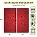Allenjoy Superhero Spider Web Children Red Window Curtains for Boy Kids Baby Room Bedroom Nursery Toddler Home Office Decor Decorations Durable Fabric Machine Washable 82 in x 84 in
