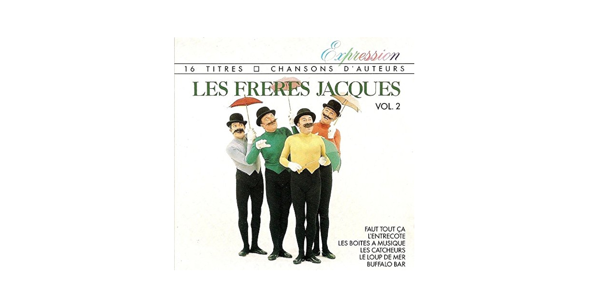 その他 Mon Frere Jacques [DVD] [Import] Les Freres Jacques Vol 2: Les Frères Jacques: Amazon.fr: CD