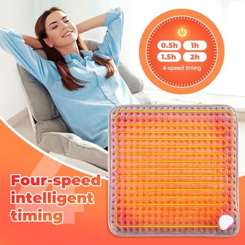 Coussin chauffant électrique lavable pour pieds cou et épaules - 6