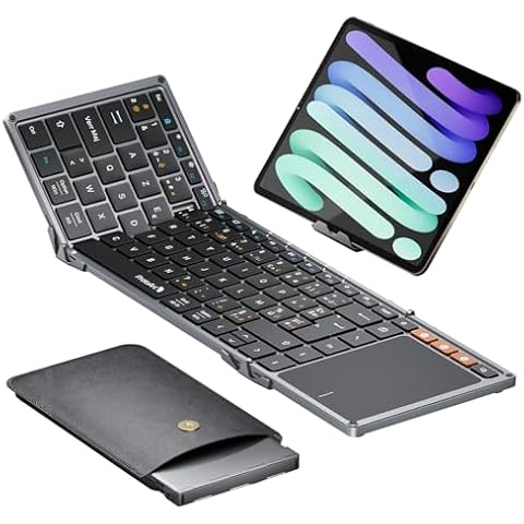 ProtoArc XK01 Clavier Bluetooth Pliable Cover
