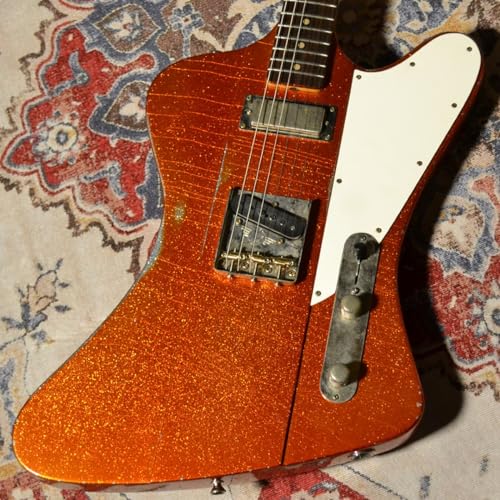 Amazon | RS GUITARWORKS Tee Byrd 60's Orange Sparkle Heavy Aged