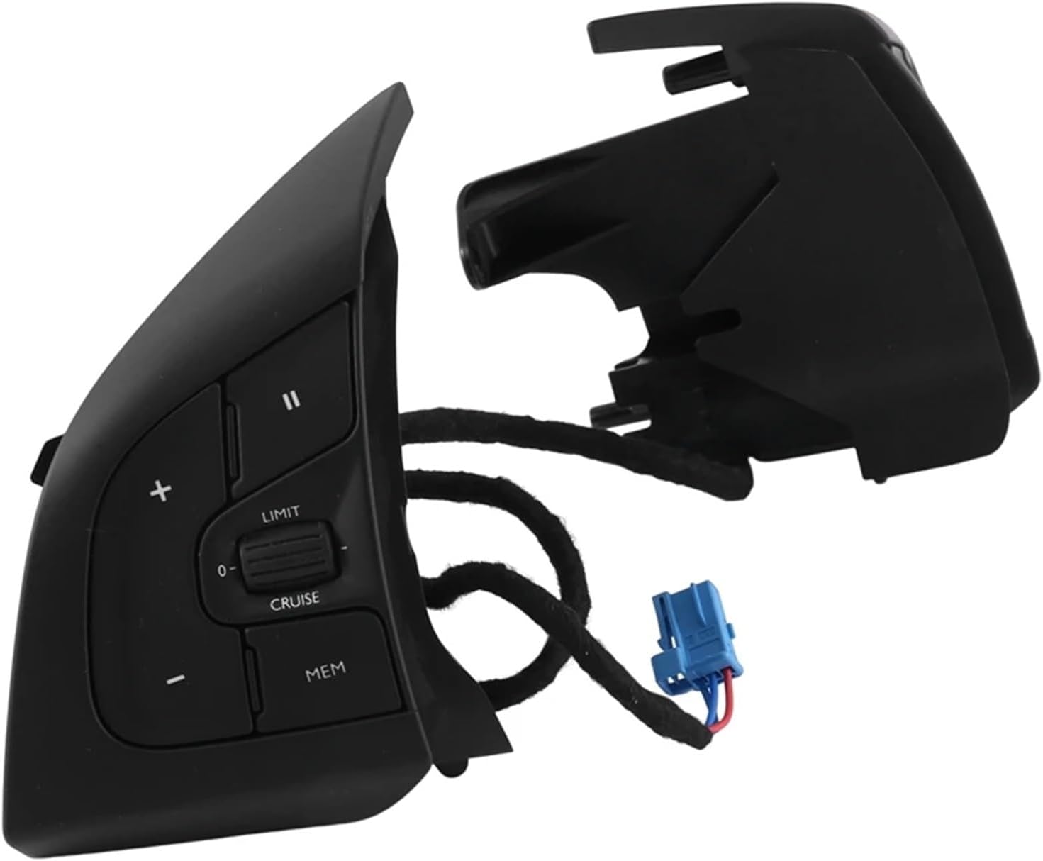 KIRYU 98004092ZD Car Steering Wheel Cruise Audio Volume Control Switch Buttons Compatible with Citroen Cactus DS5 DS6