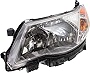 Evan-Fischer Headlight Assembly Compatible with 2009-2013 Subaru Forester Halogen Driver Side