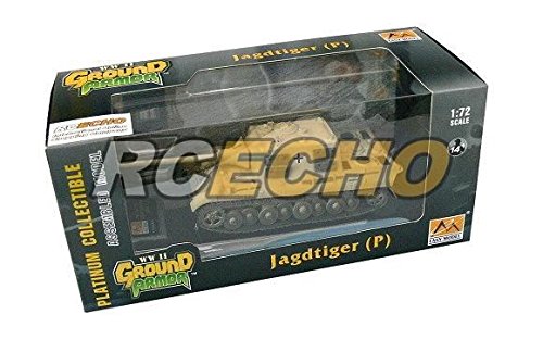 Jagdtiger (P) 1/72 Easy Model 36116 pour collectionner des chars WW2 sans montage
