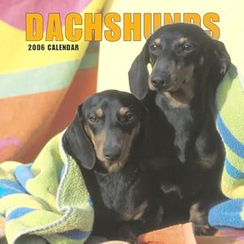 Calendar Dachshunds Mini 2006 Calendar Book