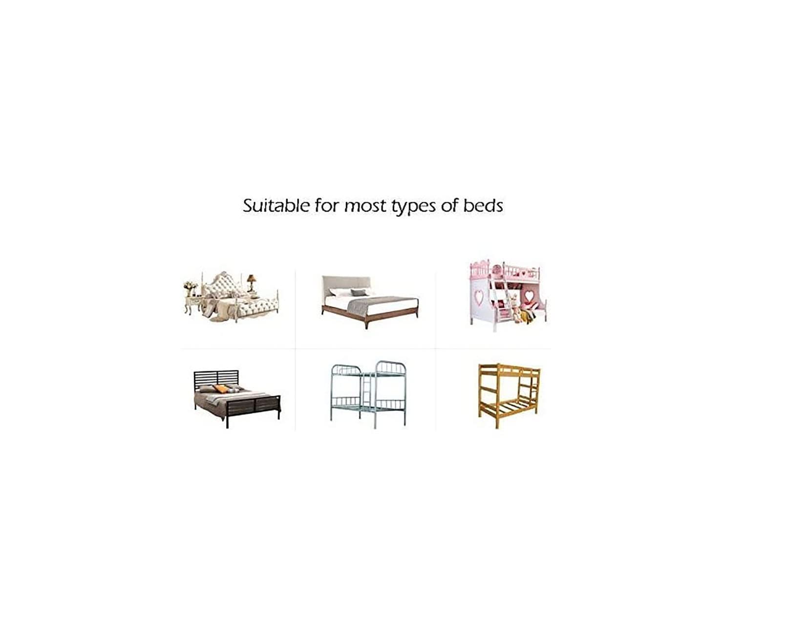 Riel de cama plegable para cama con protector lateral de seguridad para adultos mayores, mango de asistencia para discapacitados, barra de parachoques de metal para hospitales