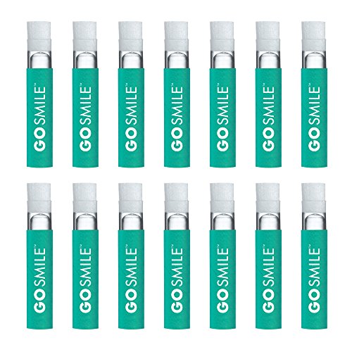 GO SMILE Teeth Whitening Stain Erasers, (14 single-use, applicators), On-The-Go Instant Teeth...