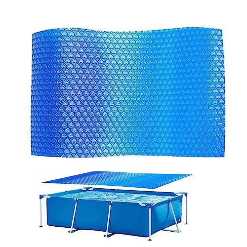 Solar Pool Cover Rectangle Swimming Pool Solar Cover Foldable Dustproof Anti UV Pool Heat Preservation Film 300x200cm