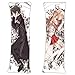 Kirito Kirigaya Kazuto and Asuna Yuuki - Sword Art Online Anime Kissenbezug 150 x 50cm(59in x 19.6in) Dekokissen Japan Umarmungskissen Japanese Textile & Smooth Knit Anime Kissen Doppelseitige Bezug