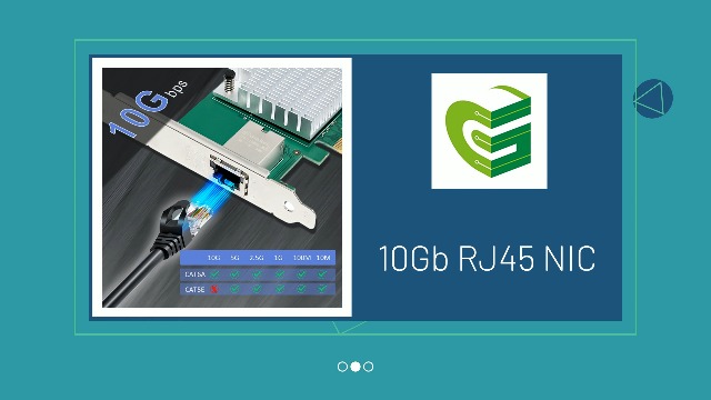 Amazon.com: GLOTRENDS 10Gb RJ45 Ethernet Network Card with Marvell