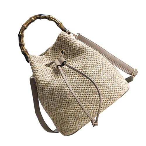 Sac en paille à bandoulière léger LIFKOME pour éviter les sacs lourds en été