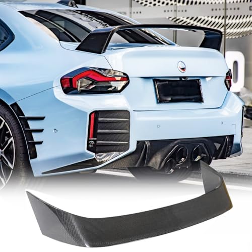 Carbon Fiber Trunk Spoiler Compatible with 2022-2026 BMW 2 Series G42 Coupe and G87 M2 Custom Parts Trunk Lip Rear Wing Body Kits Factory