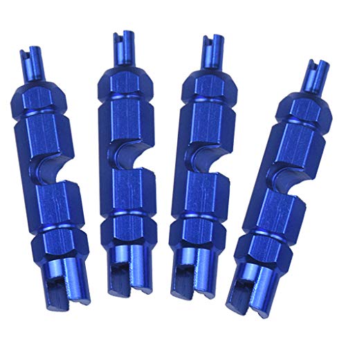 Homyl 4 x Válvula de Pneu de Bicicleta Removedor de Ferramenta para Removedor de Ferramentas para Ex