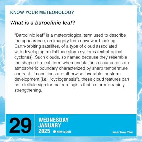 Extreme Weather Page-A-Day(r) Calendar 2025: A Year of Fire Tornadoes, Atmospheric Rivers, and Other Wild Weather Events - Image 4