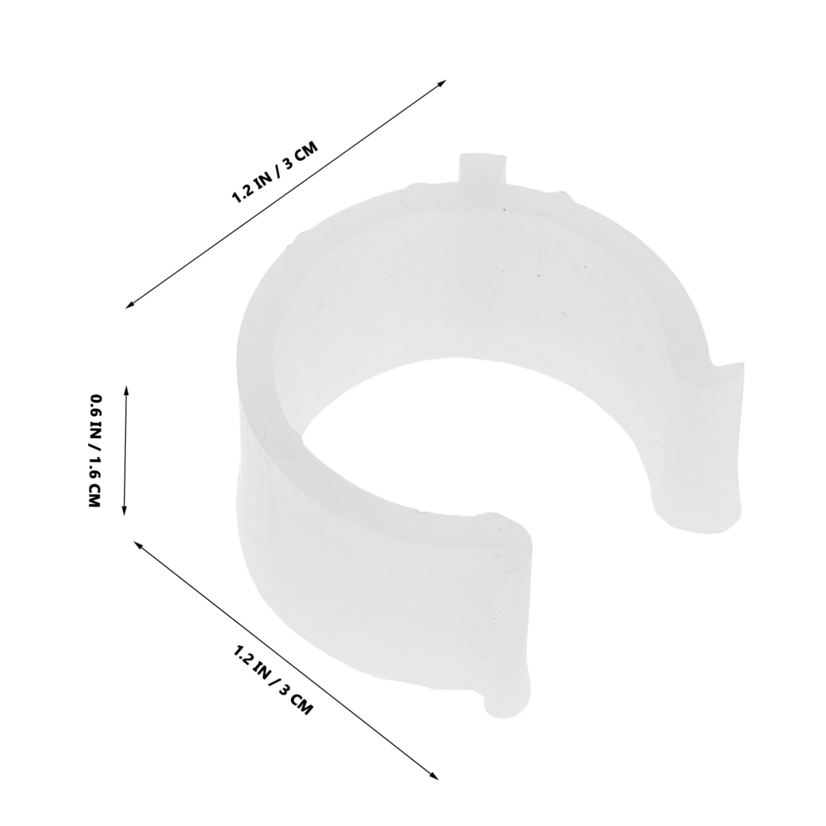 6PACK Aluminum Alloy Curtain Rod Brackets Set, Heavy Duty Ceiling Mount Holders Support for 25-28mm Rods, Home Window Treatment Hardware(Red)