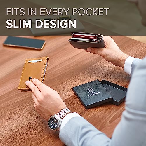 image for TRAVANDO Money Clip Wallet RIO - Mens Wallets slim Front Pocket RFID B