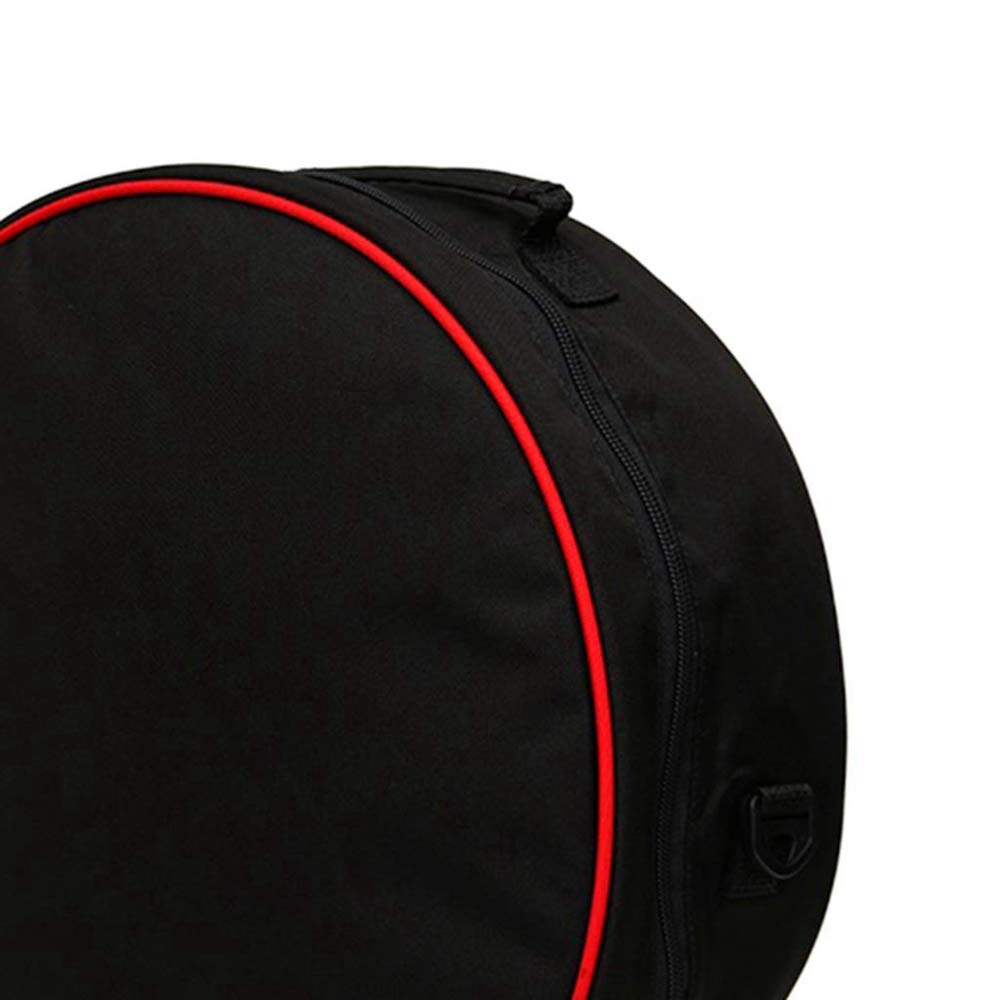 Borsa rotonda per tubo flessibile per immersioni subacquee, pratica subacquea imbottita per regolatore BCD organizer manico nero