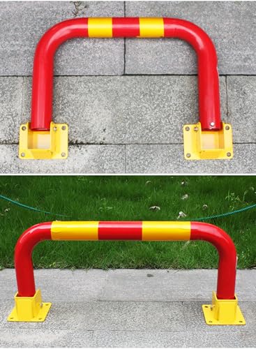 Safety Bollard Barreira de estacionamento, bloqueio de solo Longmen em forma de U, bloqueio de espaç