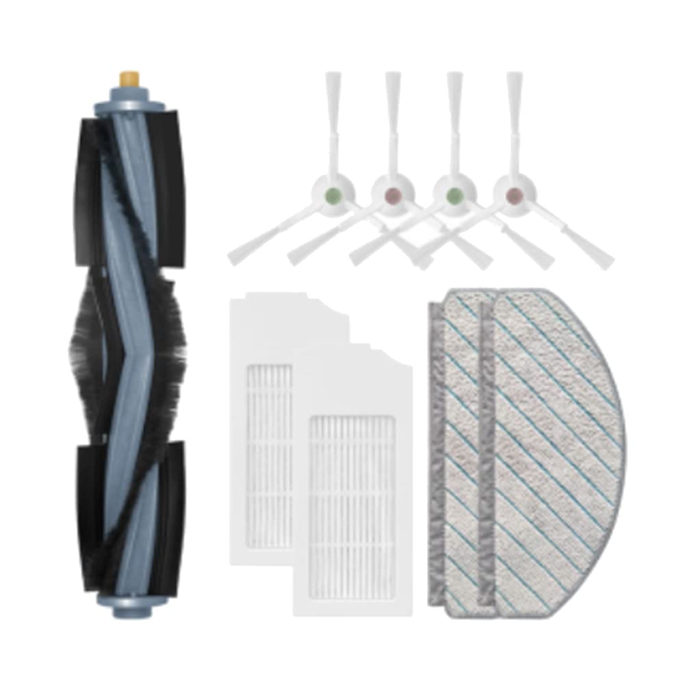 Ntcpefy Replacement For T10 Plus Robot Vacuum Spare Parts Accessories Main Brush Side Brush Hepa Filter