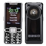 YUEHISY Unlocked Flip Phone for Seniors, Big Button SOS Emergency Key, Dual SIM, Large Fonts, 5500mAh Battery, 16GB Expandable (US Plug)
