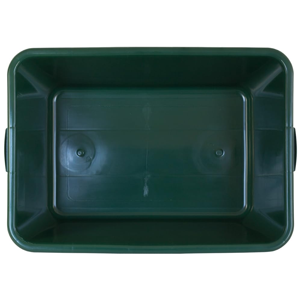 Petigi Bandeja para mortero (plástico, 65 L/90 L), color verde, apto para alimentos, número 1, litros: 65 L