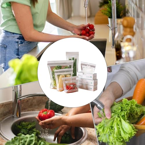Bolsas Ziplock para congelador que solucionan el desorden en la nevera y conservan tu comida fresca 5