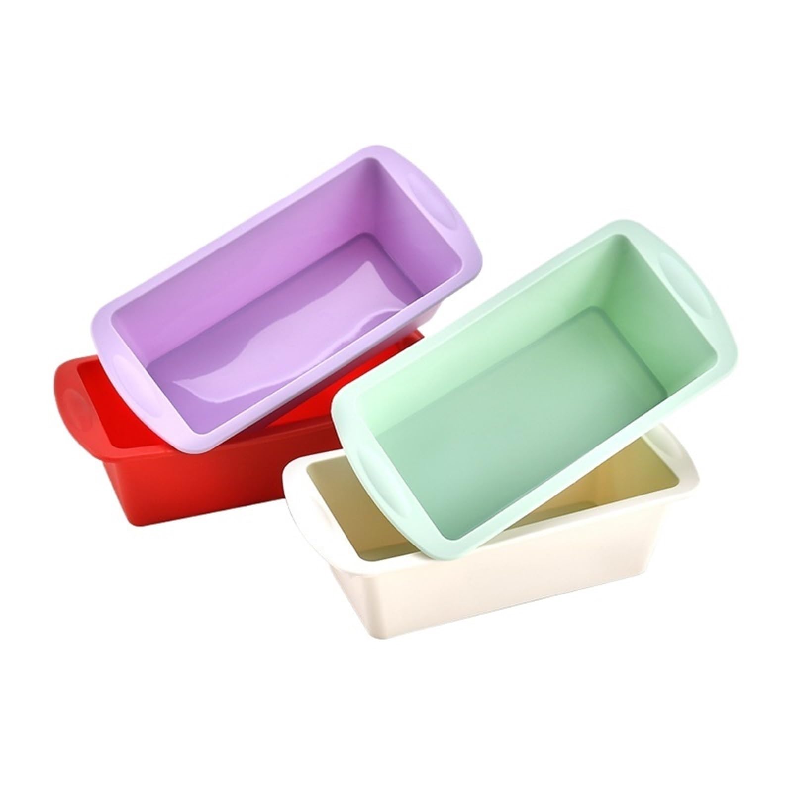 Juego de 8 moldes antiadherentes for hornear pan, pasteles, repostería, bandeja for, herramienta for Para Cocina
