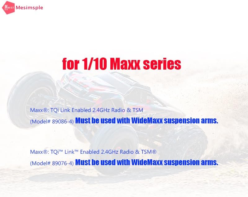 Miniatura 2 de Juego de bujes hexagonales de rueda de eje de transmisión Maxx para 110 Maxx Widemaxx delantero trasero CVD eje de transmisión Outdrive Upgrades