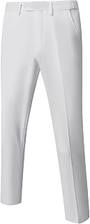 Men's Business Suit Pants Slim Fit Flex Flat Front Pant