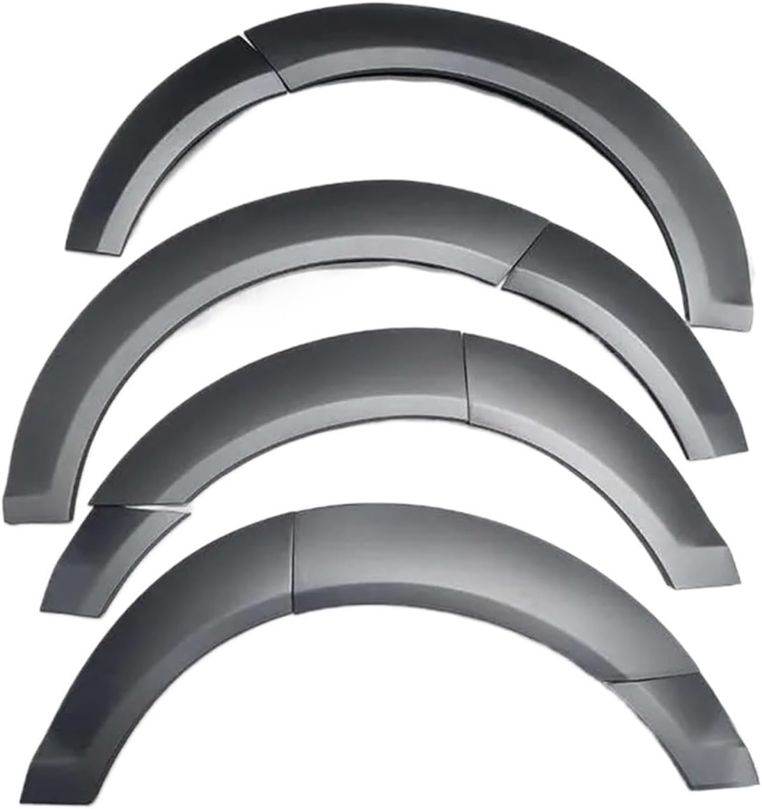 Car Wheel Eyebrow Protector Sticker Trim Fender Flare Anti-Scratch Compatible for Q7 07-15