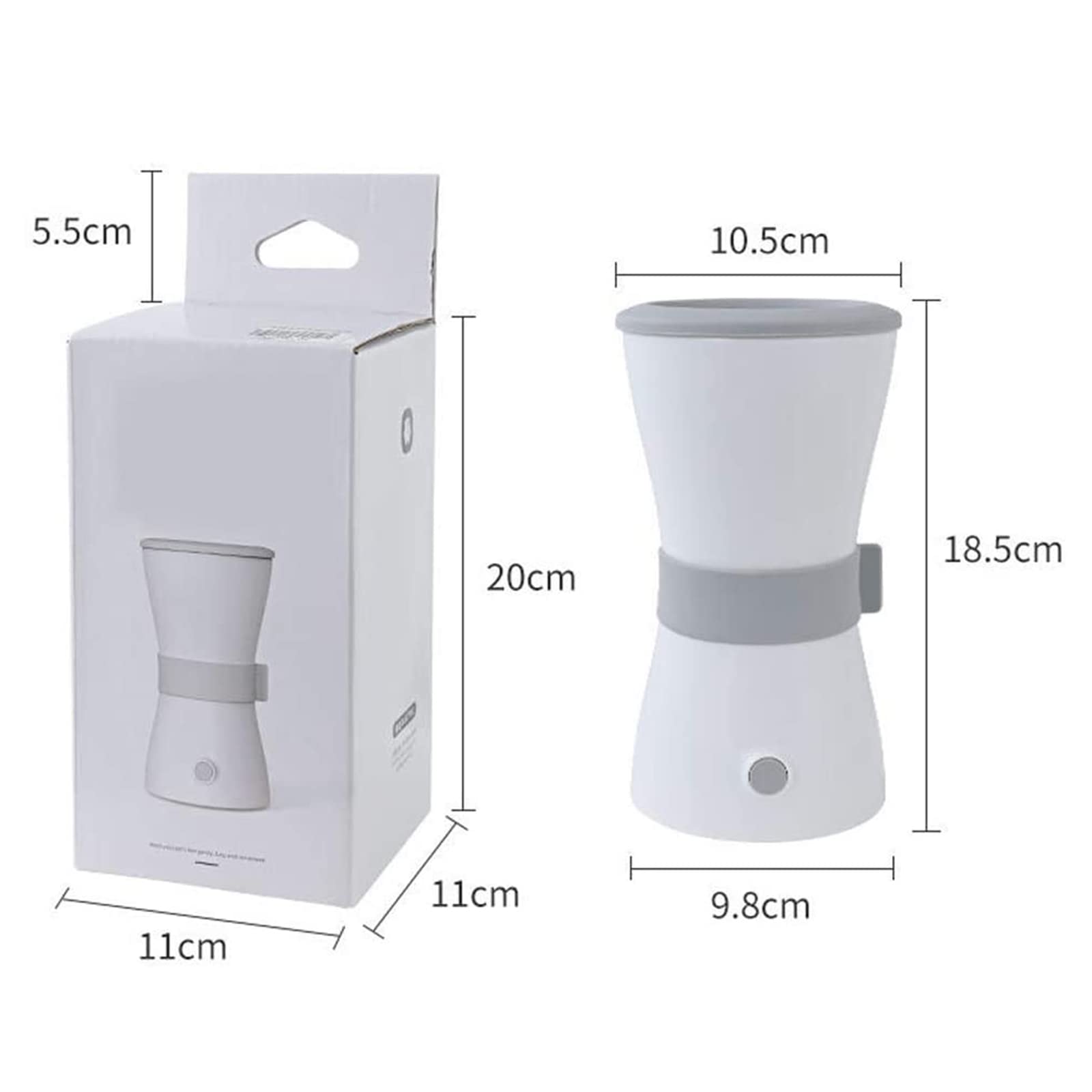 Limpiador De Patas para Mascotas,Limpia Patas Perro Portátil, Limpiador Automático De Perros, Cepillo De Silicona para Animales De Compañía,con Toalla, Recargable por USB