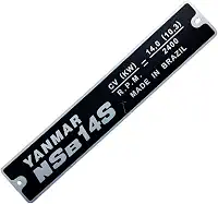 Marca Motor Microtrator Yanmar TC14Super