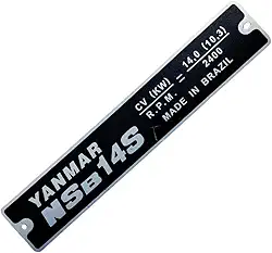 Marca Motor Microtrator Yanmar TC14Super