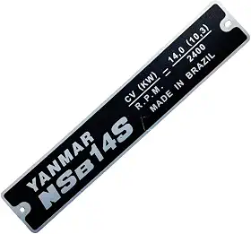 Marca Motor Microtrator Yanmar TC14Super