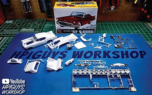 AMT 1957 Ford Thunderbird Kit Modelo Escala 1:25 miniatura 6