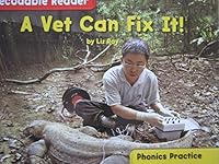 McGraw-Hill Decodable Reader Grade K A Vet Can Fix It! 002202235X Book Cover