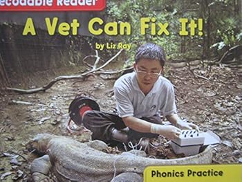 Paperback McGraw-Hill Decodable Reader Grade K A Vet Can Fix It! Book